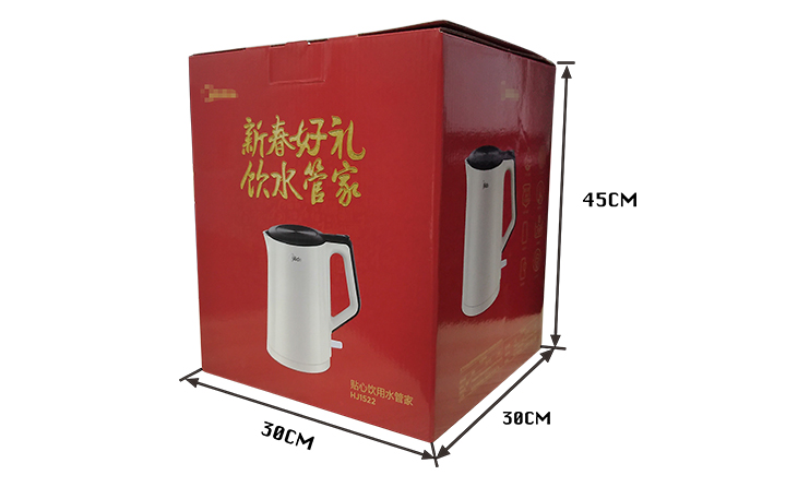 電熱水壺<i style='color:red'>包裝彩盒</i>